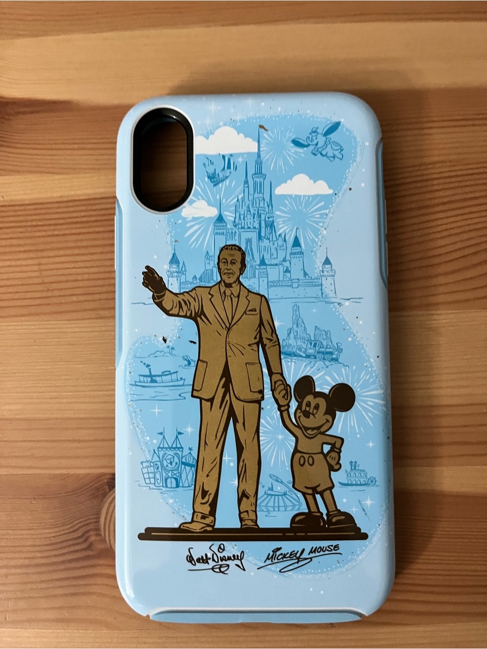 Walt Disney Parks x Otterbox Mickey Mouse Light Blue iPhone XS Max Case